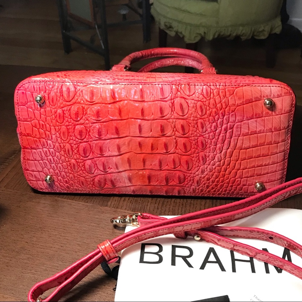 Brahmin Medium Duxbury in Punchy Coral NWT - Picture 6 of 9